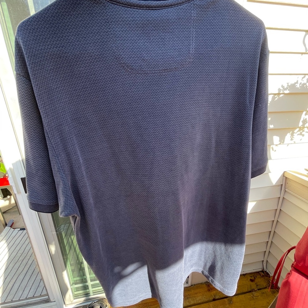 Tommy Bahama Men’s Blue Collared Short Sleeve Button Polo Size‎ Medium. - Picture 3 of 8